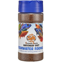 SA Dry Freshwater Hatchery Diet Formula (1.2mm) 4 oz Bottle