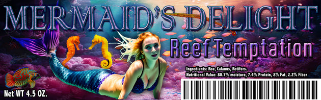 Mermaids Delight Reef Temptations 4.5OZ CUBES