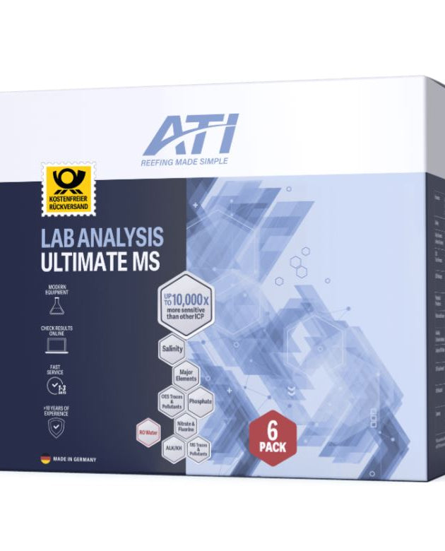 ATI ICP-MS Ultimate Lab Water Analysis (6-Pack) - With Return Shipping