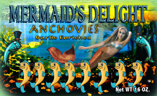 Mermaid's Delight Anchovies 1LBS