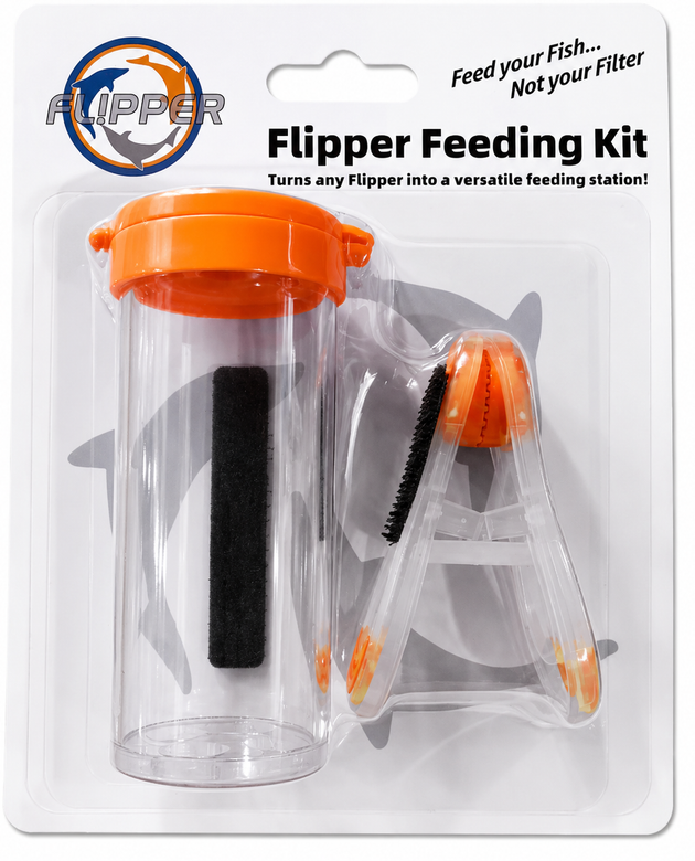 (#13916) Flipper Feed Aquarium Feeding Kit for Flipper Cleaners
