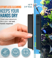 (#14404) Flipper MAX FLOAT 2 in 1 Magnetic Aquarium Algae Cleaner