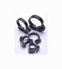 Two Little Fishies 1/2 inch plastic hose clamp set - (6 per