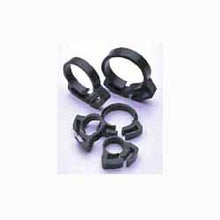 Two Little Fishies 3/4 inch plastic hose clamp set - (6 per