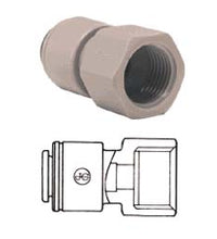 John Guest Female Adapter 1/4 Tube x 1/4 NPTF (PP450822W)