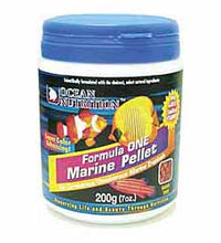 Ocean Nutrition Formula One Small Marine Pellet Fish Food - 7 oz/200 gram