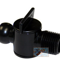 Loc-Line  - 1/2 inch System Male NPT Valve - Black