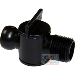 Loc-Line  - 1/2 inch System Male NPT Valve - Black