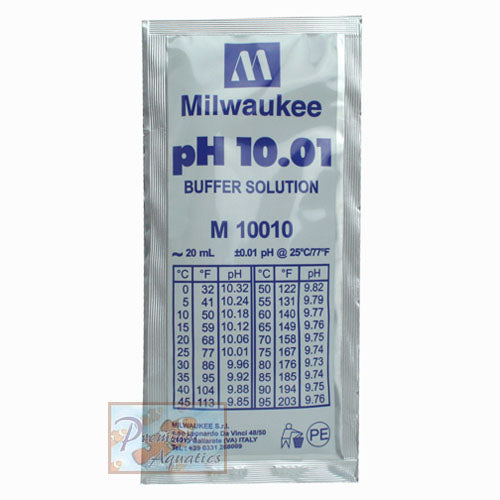 Milwaukee 10.01 pH Calibration Fluid Packet