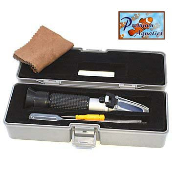 Premium Aquatics Salinity Refractometer w/ ATC