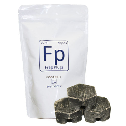 Ecotech Coral Frag Plugs 50pcs - Black