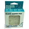 Lifegard 3" x 3" White Algae Scub Pad for Acrylic Aquariums