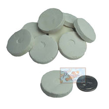 Boston Aqua 1.375" Round Ceramic Discs, 25 piece bag
