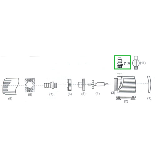 SEN OUTLET ADAPTER 3/4'